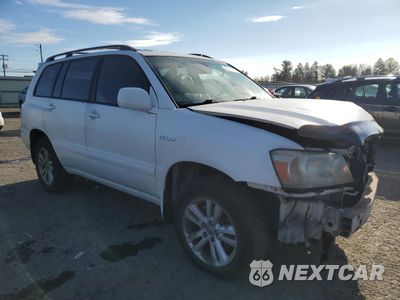 Czwarte zdjęcie samochodu z boku: 2006 TOYOTA HIGHLANDER HYBRID VIN:JTEEW21AX60005122 - miniatura