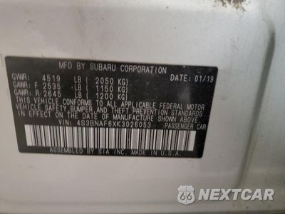 Zdjęcie 14 z 14 samochodu: 2019 SUBARU LEGACY 2.5I PREMIUM VIN:4S3BNAF6XK3026053 - miniatura
