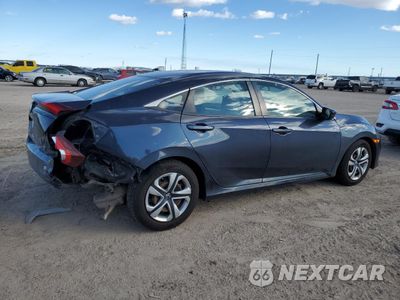 Trzecie zdjęcie samochodu z tyłu: 2017 HONDA CIVIC LX VIN:2HGFC2F5XHH501034 - miniatura