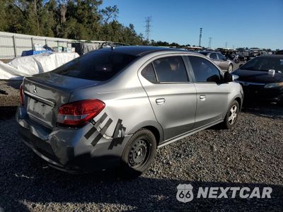 Trzecie zdjęcie samochodu z tyłu: 2020 MITSUBISHI MIRAGE G4 ES VIN:ML32F3FJ3LHF00528 - miniatura