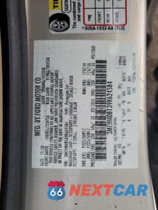 Zdjęcie 14 z 15 samochodu: 2009 MERCURY MILAN PREMIER VIN:3MEHM08139R624584 - miniatura