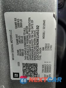 Zdjęcie 13 z 13 samochodu: 2021 CHEVROLET COLORADO LT VIN:1GCGSCEN3M1145192 - miniatura