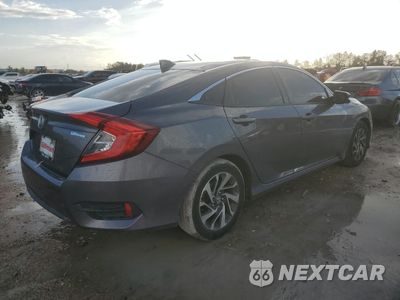 Trzecie zdjęcie samochodu z tyłu: 2017 HONDA CIVIC EX VIN:2HGFC2F89HH512892 - miniatura