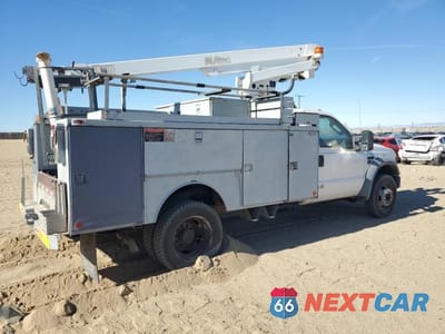 Trzecie zdjęcie samochodu z tyłu: 2008 FORD F450 SD - BUCKET TRUCK *** PRIOR FLEET *** VIN:1FD4F46Y58EC32480 - miniatura