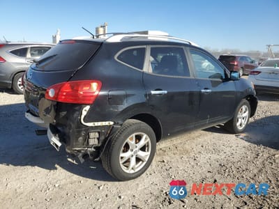 Trzecie zdjęcie samochodu z tyłu: 2010 NISSAN ROGUE S VIN:JN8AS5MV8AW143251 - miniatura