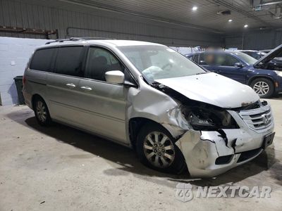 Czwarte zdjęcie samochodu z boku: 2008 HONDA ODYSSEY EX VIN:5FNRL38468B083115 - miniatura