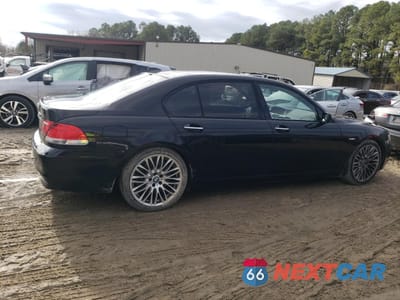 Trzecie zdjęcie samochodu z tyłu: 2007 BMW 750 VIN:WBAHN835X7DT72164 - miniatura
