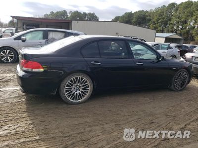 Trzecie zdjęcie samochodu z tyłu: 2007 BMW 750 VIN:WBAHN835X7DT72164 - miniatura