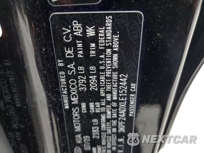 Zdjęcie 13 z 14 samochodu: 2020 KIA FORTE FE VIN:3KPF24ADXLE152442 - miniatura