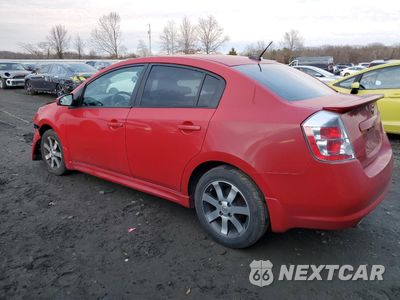 Drugie zdjęcie samochodu z przodu: 2012 NISSAN SENTRA 2.0 VIN:3N1AB6AP2CL647393 - miniatura