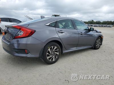 Trzecie zdjęcie samochodu z tyłu: 2017 HONDA CIVIC EX VIN:19XFC2F81HE030086 - miniatura