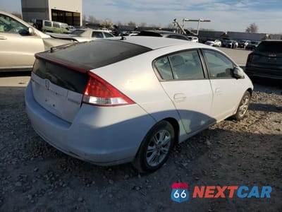 Trzecie zdjęcie samochodu z tyłu: 2010 HONDA INSIGHT EX VIN:JHMZE2H75AS036373 - miniatura