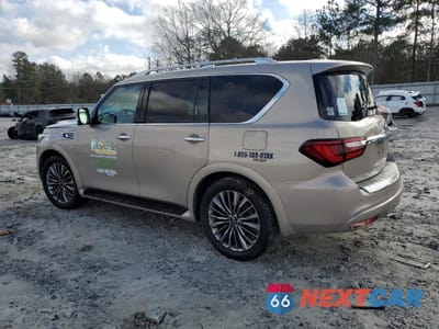 Drugie zdjęcie samochodu z przodu: 2019 INFINITI QX80 LUXE VIN:JN8AZ2NFXK9684139 - miniatura