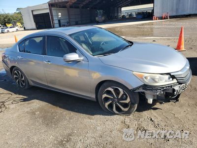 Czwarte zdjęcie samochodu z boku: 2016 HONDA ACCORD EXL VIN:1HGCR2F92GA094716 - miniatura