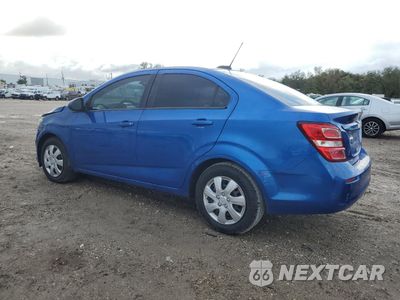 Drugie zdjęcie samochodu z przodu: 2017 CHEVROLET SONIC LS VIN:1G1JB5SHXH4155473 - miniatura