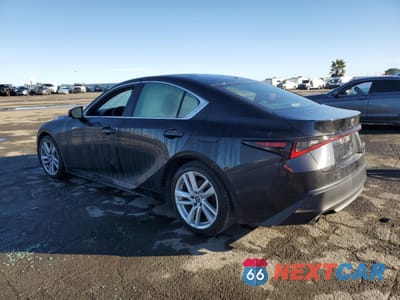 Drugie zdjęcie samochodu z przodu: 2021 LEXUS IS 300 VIN:JTHCA1D29M5115909 - miniatura