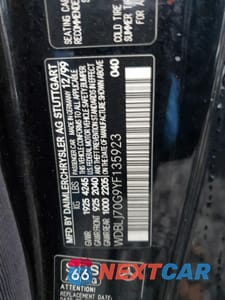 Zdjęcie 12 z 13 samochodu: 2000 MERCEDES-BENZ CLK 430 VIN:WDBLJ70G9YF135923 - miniatura
