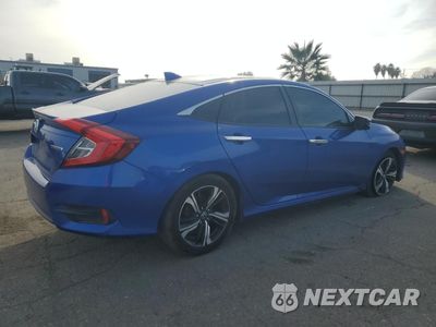 Trzecie zdjęcie samochodu z tyłu: 2017 HONDA CIVIC TOURING VIN:2HGFC1F93HH655789 - miniatura