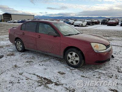 Czwarte zdjęcie samochodu z boku: 2005 CHEVROLET MALIBU LS VIN:1G1ZT54825F224105 - miniatura