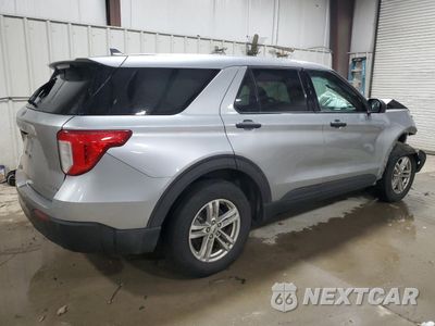 Trzecie zdjęcie samochodu z tyłu: 2022 FORD EXPLORER VIN:1FMSK8BH0NGB75542 - miniatura