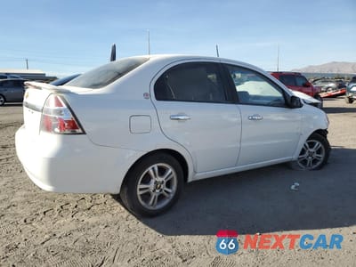 Trzecie zdjęcie samochodu z tyłu: 2009 CHEVROLET AVEO LT VIN:KL1TX55E79B380375 - miniatura
