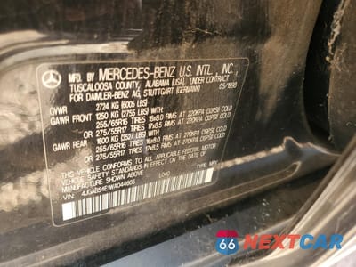 Zdjęcie 13 z 13 samochodu: 1998 MERCEDES-BENZ ML 320 VIN:4JGAB54E1WA044606 - miniatura