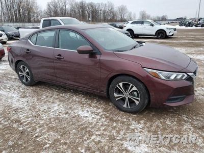 Czwarte zdjęcie samochodu z boku: 2021 NISSAN SENTRA SV VIN:3N1AB8CV4MY280606 - miniatura