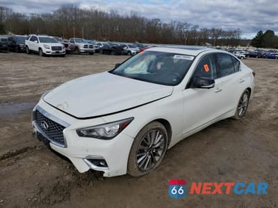 2021 INFINITI Q50 LUXE JN1EV7BP9MM705892 - główne zdjęcie licytacji z USA - miniatura