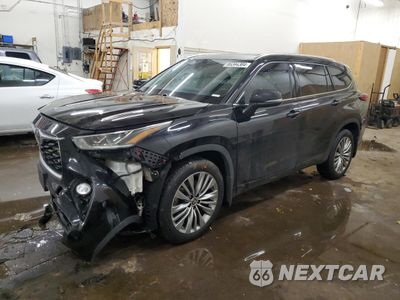 2020 TOYOTA HIGHLANDER PLATINUM 5TDFZRBH7LS029634 - główne zdjęcie licytacji z USA - miniatura