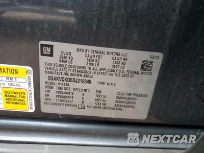 Zdjęcie 15 z 16 samochodu: 2013 BUICK ENCLAVE VIN:5GAKVCKD6DJ219848 - miniatura