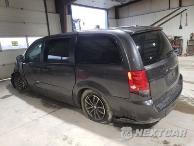 Drugie zdjęcie samochodu z przodu: 2016 DODGE GRAND CARAVAN SE VIN:2C4RDGBG6GR389371 - miniatura
