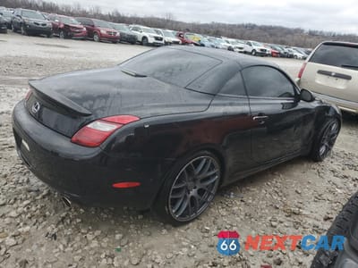 Trzecie zdjęcie samochodu z tyłu: 2006 LEXUS SC 430 VIN:JTHFN48Y269005815 - miniatura