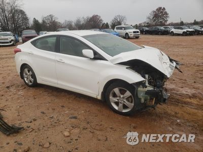Czwarte zdjęcie samochodu z boku: 2013 HYUNDAI ELANTRA GLS VIN:5NPDH4AE2DH300594 - miniatura