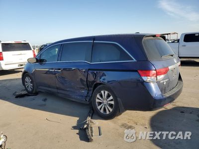Drugie zdjęcie samochodu z przodu: 2016 HONDA ODYSSEY EXL VIN:5FNRL5H60GB064748 - miniatura