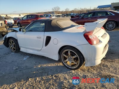 Drugie zdjęcie samochodu z przodu: 2000 TOYOTA MR2 SPYDER VIN:JTDFR3200Y0008173 - miniatura