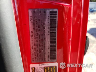 Zdjęcie 13 z 14 samochodu: 2007 VOLKSWAGEN RABBIT VIN:WVWBR71K17W213148 - miniatura