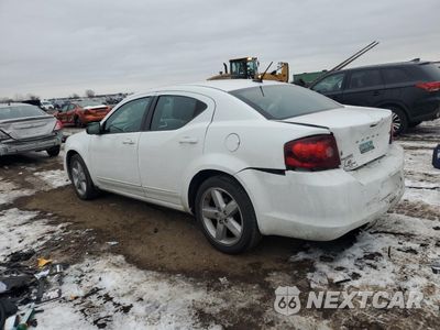 Drugie zdjęcie samochodu z przodu: 2012 DODGE AVENGER SE VIN:1C3CDZAB7CN323088 - miniatura