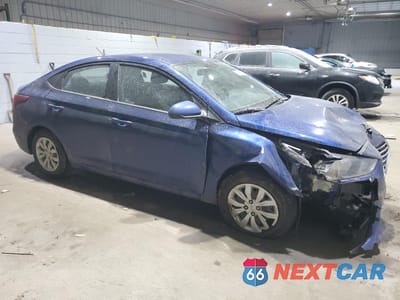 Czwarte zdjęcie samochodu z boku: 2019 HYUNDAI ACCENT SE VIN:3KPC24A33KE052403 - miniatura