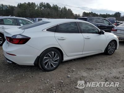 Trzecie zdjęcie samochodu z tyłu: 2020 HONDA INSIGHT TOURING VIN:19XZE4F94LE014307 - miniatura