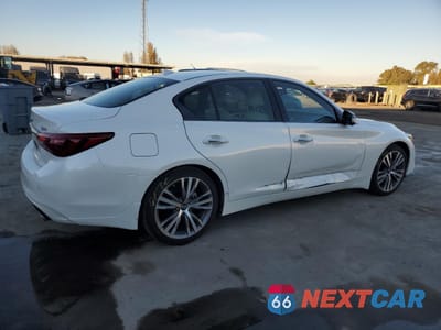 Trzecie zdjęcie samochodu z tyłu: 2023 INFINITI Q50 SENSORY VIN:JN1EV7CP4PM512827 - miniatura