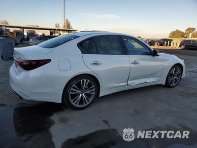 Trzecie zdjęcie samochodu z tyłu: 2023 INFINITI Q50 SENSORY VIN:JN1EV7CP4PM512827 - miniatura