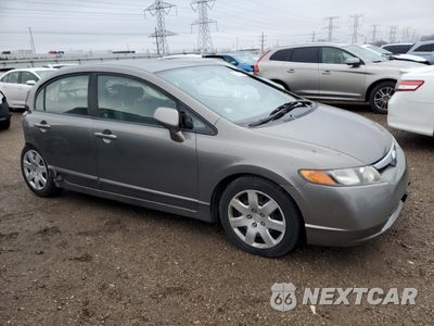 Czwarte zdjęcie samochodu z boku: 2008 HONDA CIVIC LX VIN:1HGFA16528L003302 - miniatura