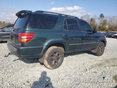 Trzecie zdjęcie samochodu z tyłu: 2001 TOYOTA SEQUOIA LIMITED VIN:5TDBT48A51S021395 - miniatura