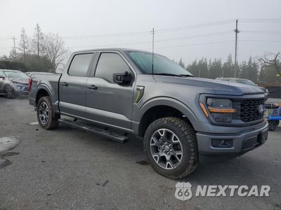 Czwarte zdjęcie samochodu z boku: 2024 FORD F150 STX VIN:1FTEW2KP0RKD53818 - miniatura
