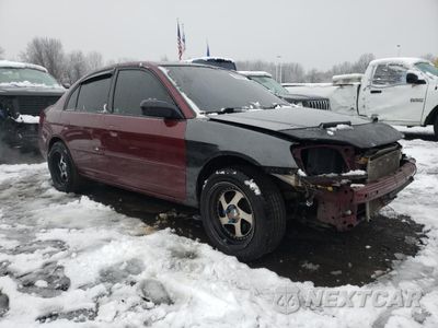 Czwarte zdjęcie samochodu z boku: 2003 HONDA CIVIC LX VIN:1HGES15563L021644 - miniatura