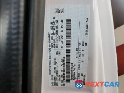Zdjęcie 10 z 10 samochodu: 2020 FORD ECONOLINE E450 SUPER DUTY CUTAWAY VAN VIN:1FDXE4FSXKDC02836 - miniatura