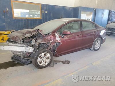 2015 HONDA CIVIC LX 19XFB2F55FE264544 - główne zdjęcie licytacji z USA - miniatura