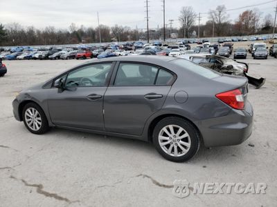 Drugie zdjęcie samochodu z przodu: 2012 HONDA CIVIC EX VIN:2HGFB2F8XCH602418 - miniatura