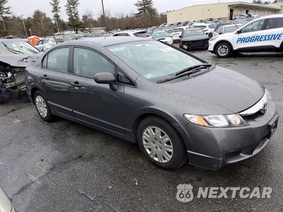 Czwarte zdjęcie samochodu z boku: 2010 HONDA CIVIC VP VIN:2HGFA1F38AH568736 - miniatura