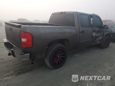 Trzecie zdjęcie samochodu z tyłu: 2007 CHEVROLET SILVERADO C1500 CREW CAB VIN:2GCEC13J571680497 - miniatura